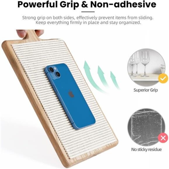 Drawer and Shelf Liner, 17.5 in X 20 Ft Non-Adhesive Shelf Liners for Kitchen - Picture 3 of 7